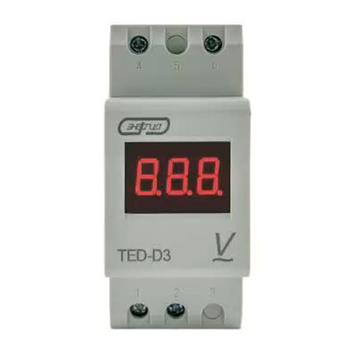 Bольтметр цифровой TED-D3 АС на din-рейку Энергия - Магазин электротехнических товаров Проф Ток